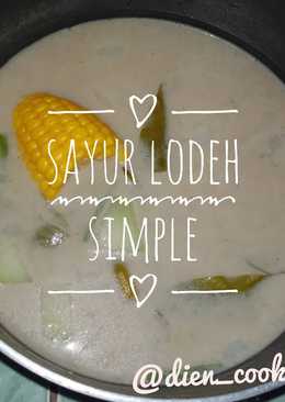 Sayur lodeh simple