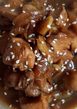 Ayam teriyaki simple