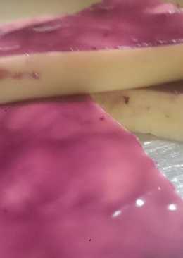 Blueberry cheesecake anti gagal