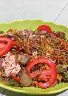 Cumi Telor Tumis Mentega Pidis