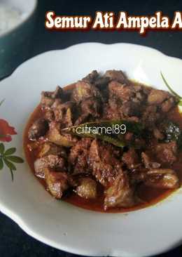 Semur Ati Ampela Ayam Pedas #PR_anekasemur