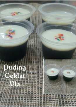 Puding Coklat Vla