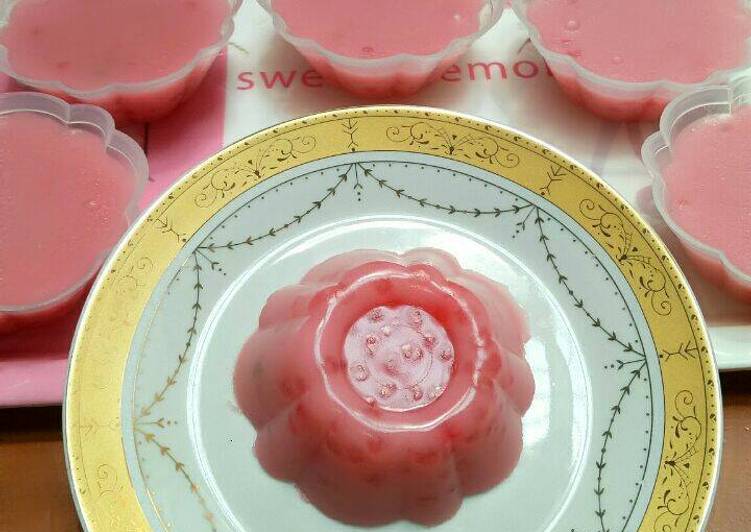 resep Puding Sagu Mutiara