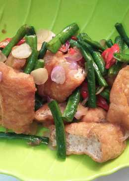 5. Tumis Kacang Panjang dan Tahu