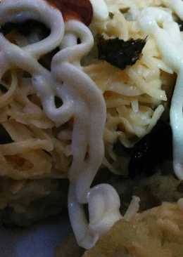 Kentang panggang keju nori