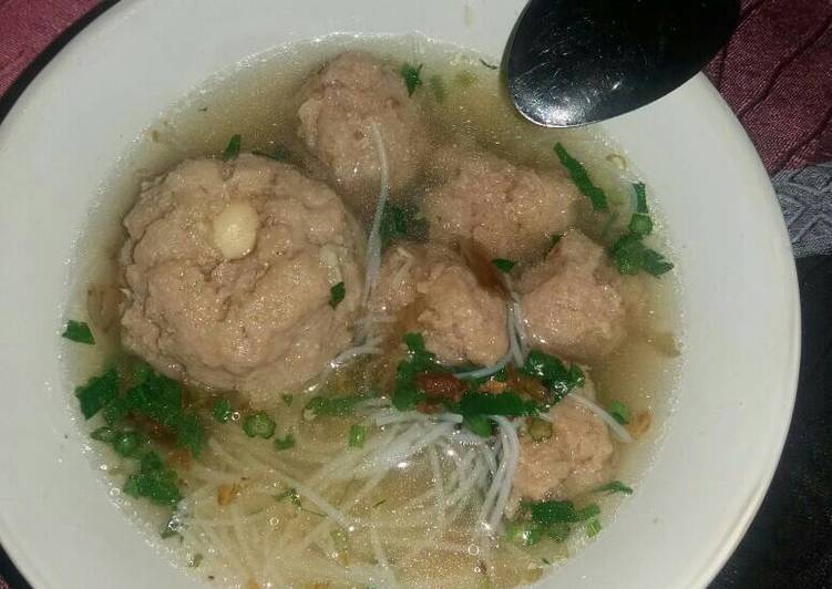 gambar untuk resep makanan Bakso Daging sapi isi Telur #Kitaberbagi