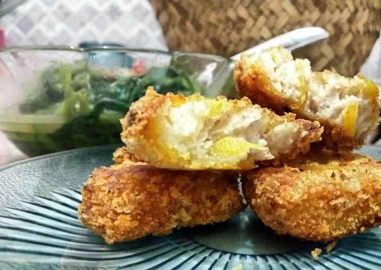 bahan dan cara membuat Nugget Ayam Wortel