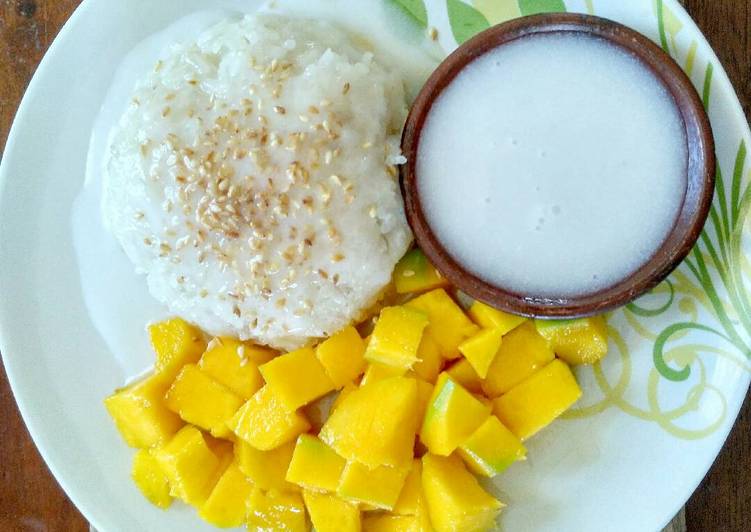 resep Mango Sticky Rice