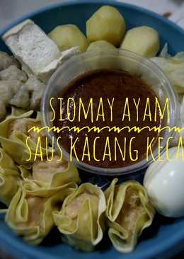 Siomay ayam ðŸ£udangðŸ¤ saus kacang kecap