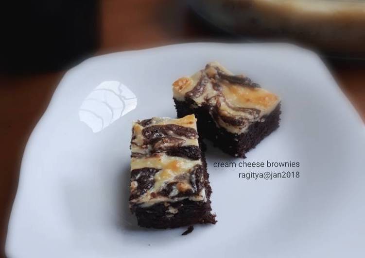 Resep Cream Cheese Brownies Karya U-pi, Triyaningsih