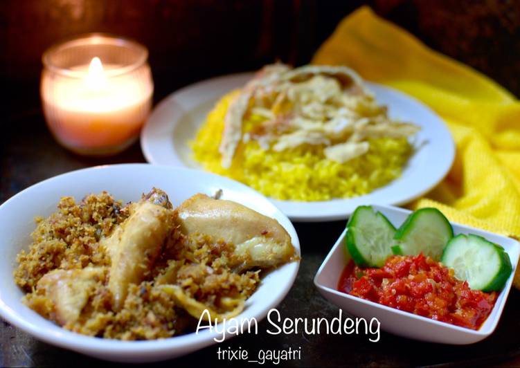 gambar untuk resep makanan Ayam Goreng Serundeng