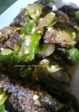 Daging Sambel Ijo / Dendeng Lado Mudo