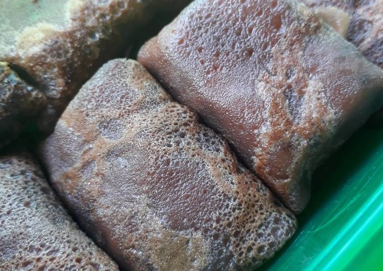 Resep Dadar gulung pisang keju