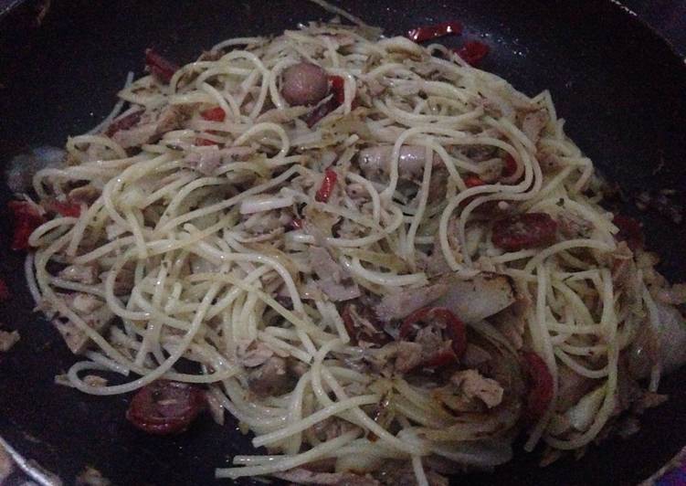 Resep Spaghetti Aglio Olio
