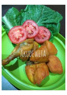 Ayam goreng ungkep bumbu kuning SS (Super Simple)