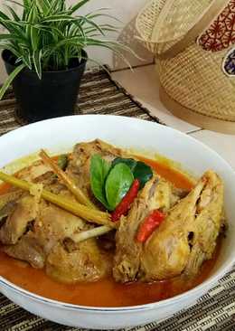 Ayam kampung masak Lodho