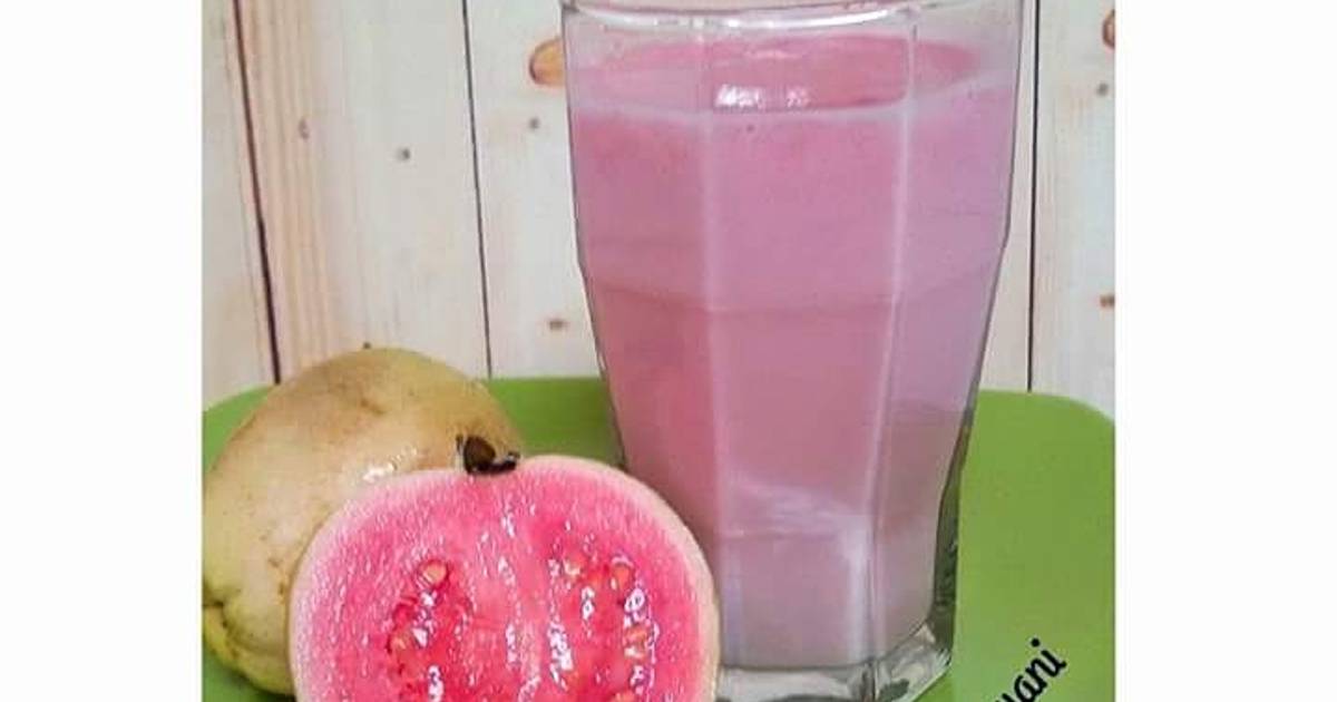 Resep Jus jambu biji merah/Guavajuice