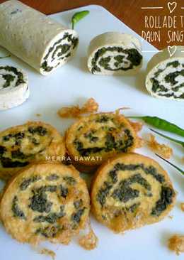 Rollade Tahu Daun Singkong