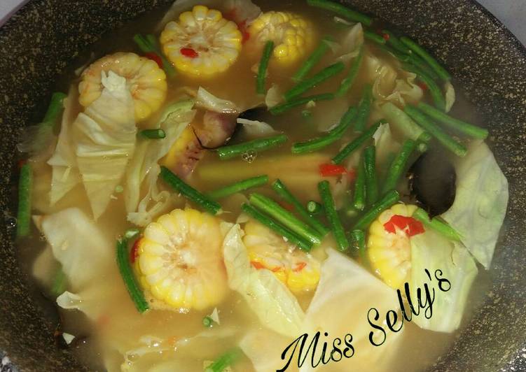 Resep Sayur Asem Gelugur Karya Miss Selly's