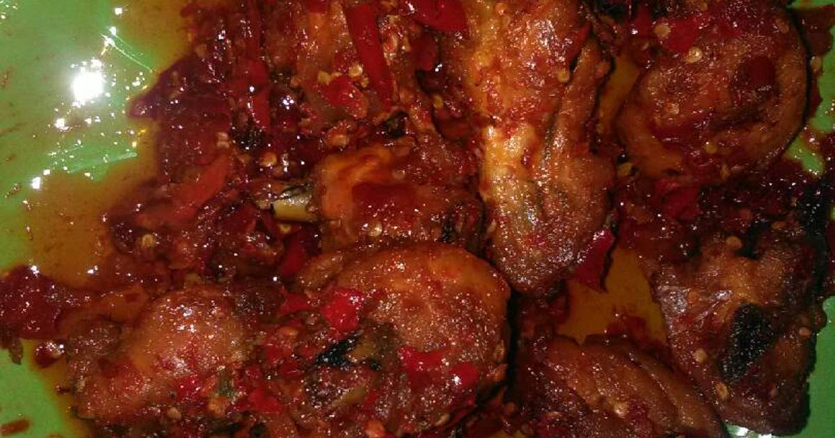 29 resep  ayam  goreng cabe  merah  enak dan sederhana Cookpad