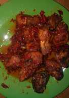 Ayam goreng cabe merah