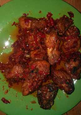 Ayam goreng cabe merah