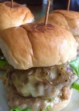 Pork Sliders (mini burger)