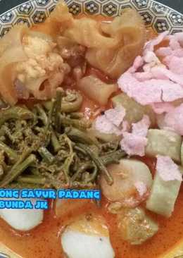 Lontong sayur padang ala bunda Jk