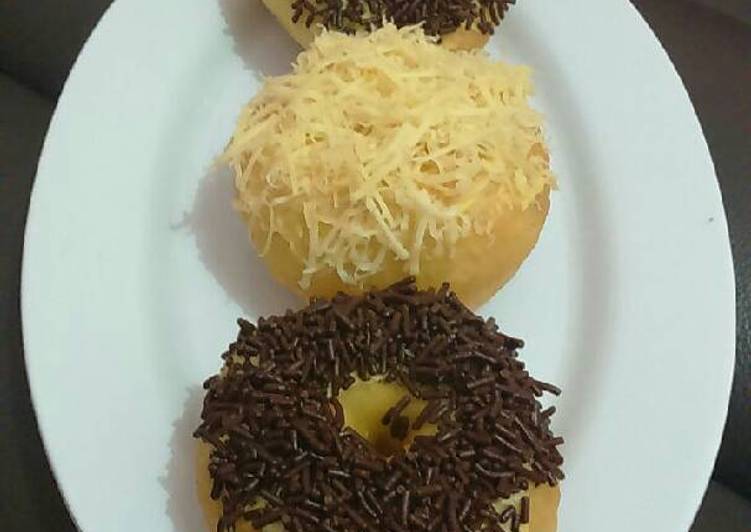 bahan dan cara membuat Donat Lembut a la J.co