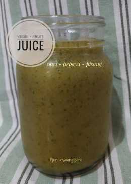 Jus SPP : Sawi Pepaya Pisang