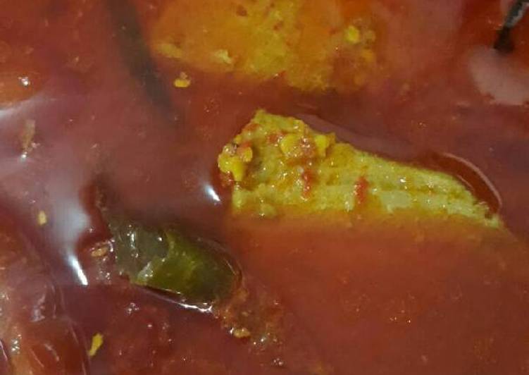 resep makanan Tongkol asam padeh