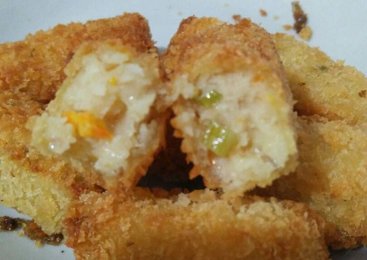 resep makanan Nuget ayam wortel