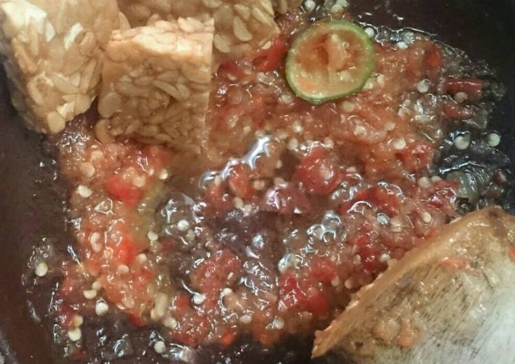 cara membuat Sambal Bawang Enak