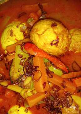 Acar Timun Wortel dan Telur