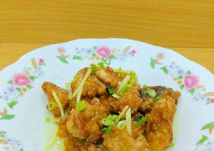 bahan dan cara membuat Ayam Saus Lemon