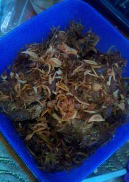 Gepuk sapi ala rendang padang#kitaberbagi