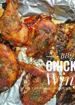 Roasted BBQ Chicken Wings