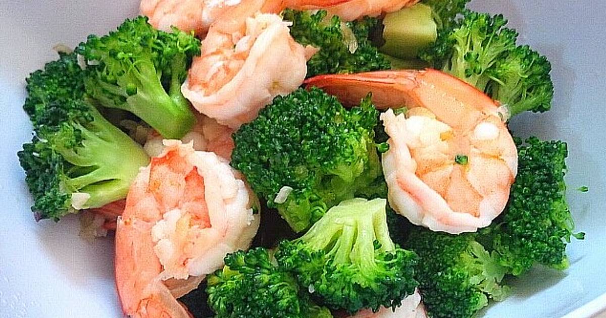  Resep Brokoli cah Udang Bawang Putih mudah cepat oleh 