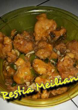 Chicken Crispy with Garlic Sauce