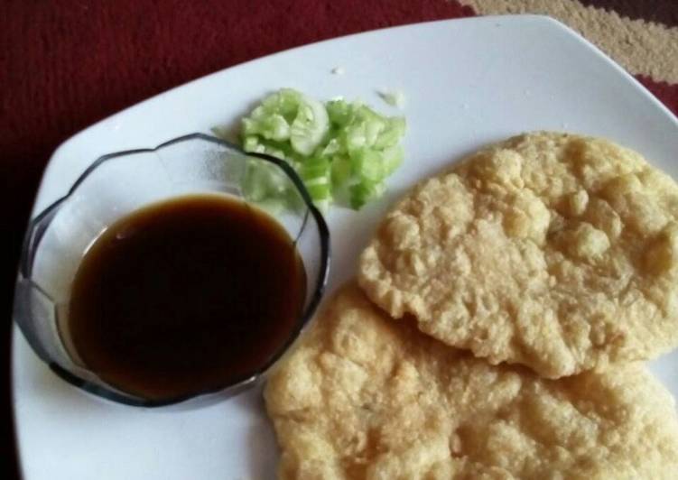 resep Pempek / krupuk chrispy