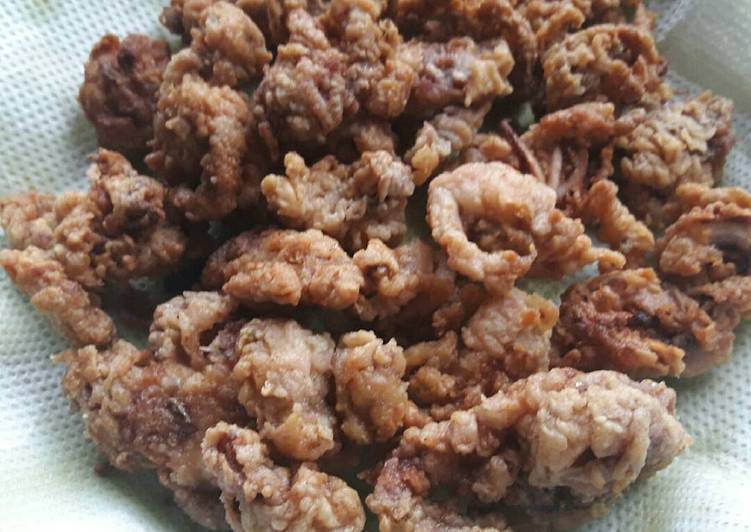 resep makanan Cumi goreng tepung kremez