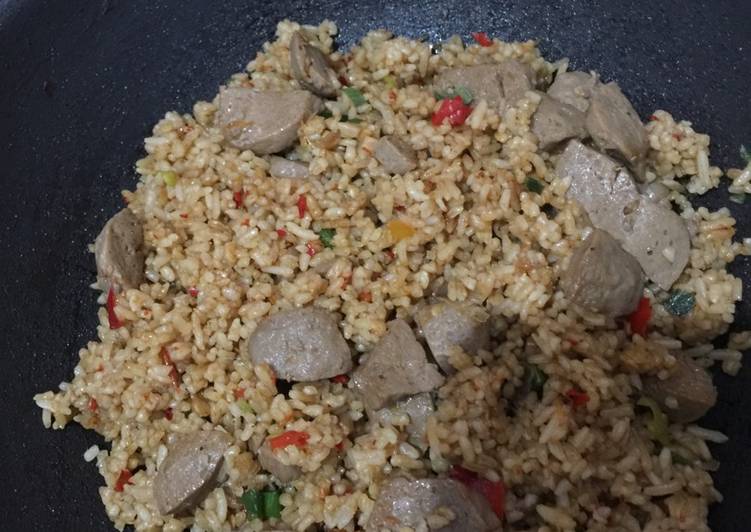 resep lengkap untuk Nasi Goreng Sambal Limo