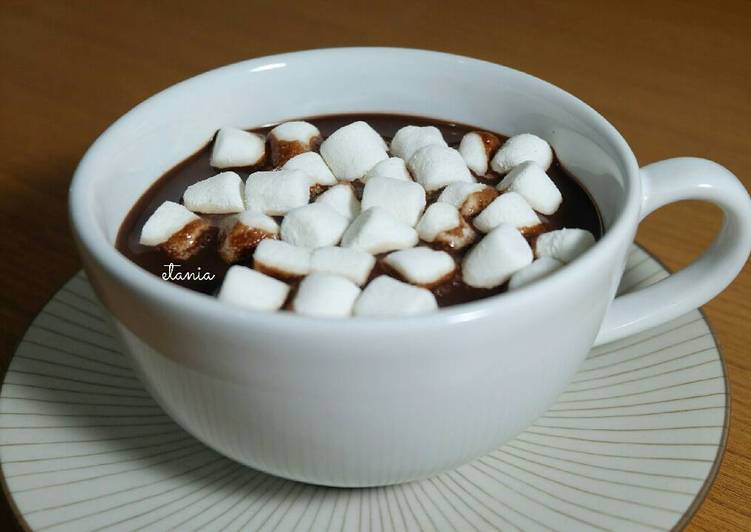 gambar untuk cara membuat Hot Chocolate