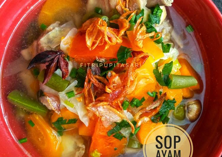 3. Sayur sop ayam #BikinRamadanBerkesan