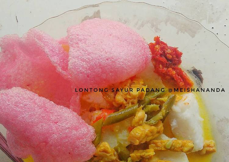 resep makanan Lontong sayur Padang