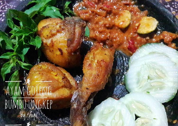 resep makanan Ayam Goreng Bumbu Ungkep