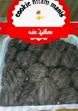 Cookies hitam manis