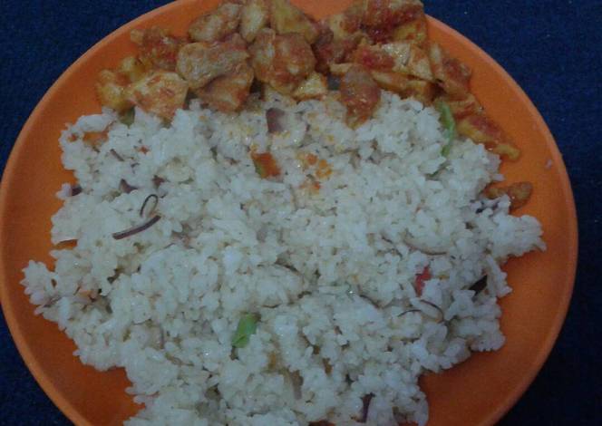  Resep  Nasi  Goreng Putih  oleh Wafa Maghfirah Cookpad