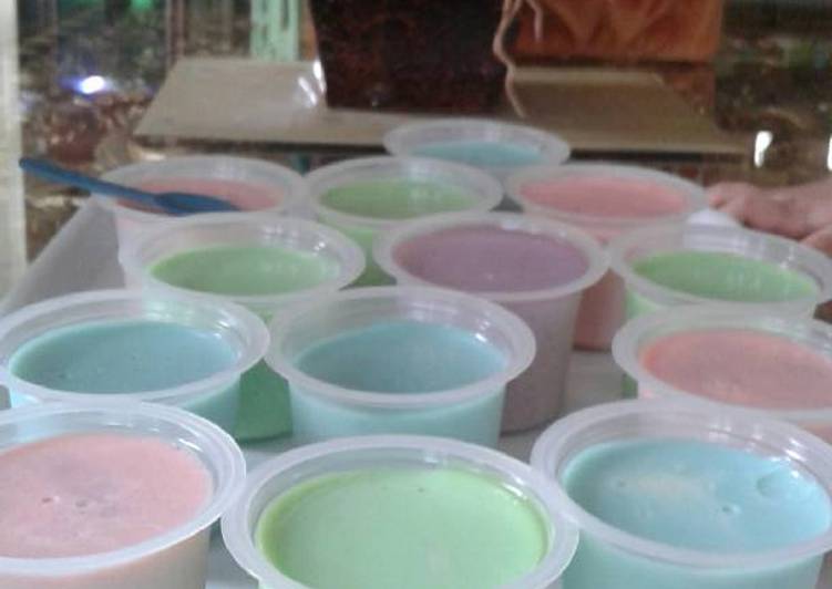 gambar untuk resep makanan Silky pudding