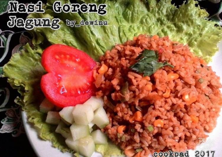 resep lengkap untuk Nasi Goreng Jagung